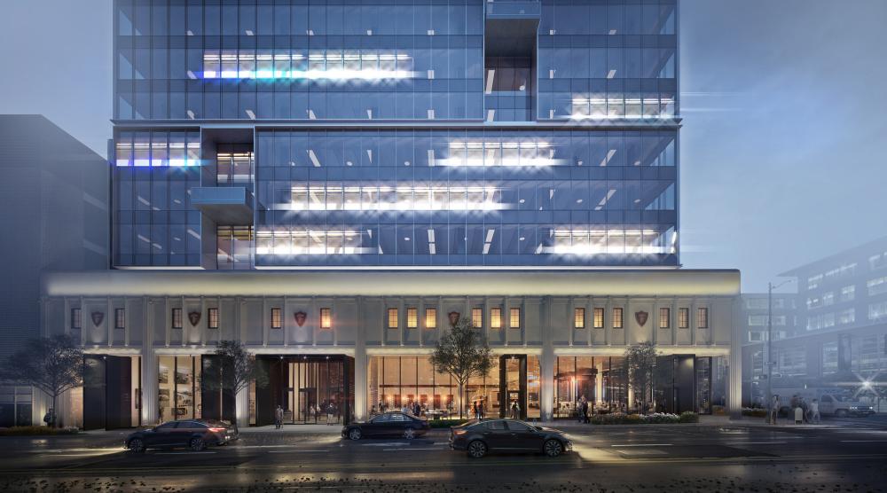 Construction Restarts on 15-story 400 Westlake Office Building Construction Restarts on 15-story 400 Westlake Office Building