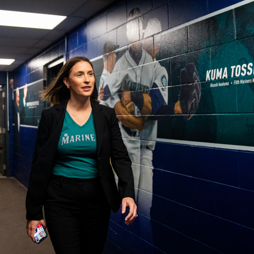 Mariners' President Catie Griggs is in a league of her own Mariners' President Catie Griggs is in a league of her own